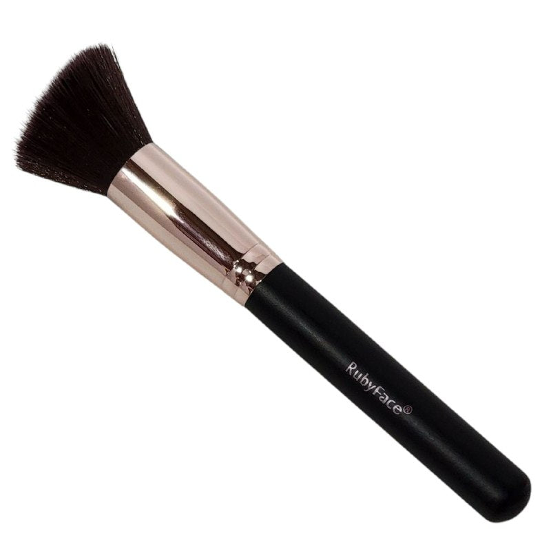 BROCHA DE MAQUILLAJE VERSATIL PARA BASE O BLUSH RUBY FACE