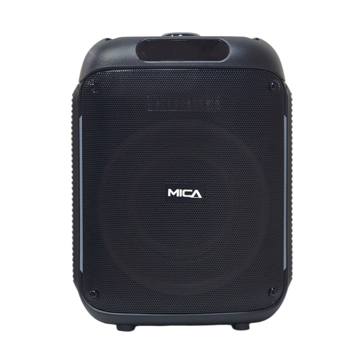 BOCINA INALAMBRICA PORTATIL CON LUCES LED CON MICROFONO Y CONTROL REMOTO MICA 22X33CM
