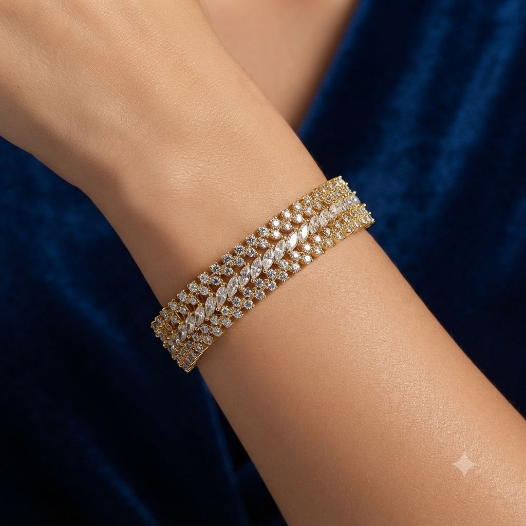 PULSERA DE ENCHAPE PARA DAMA
