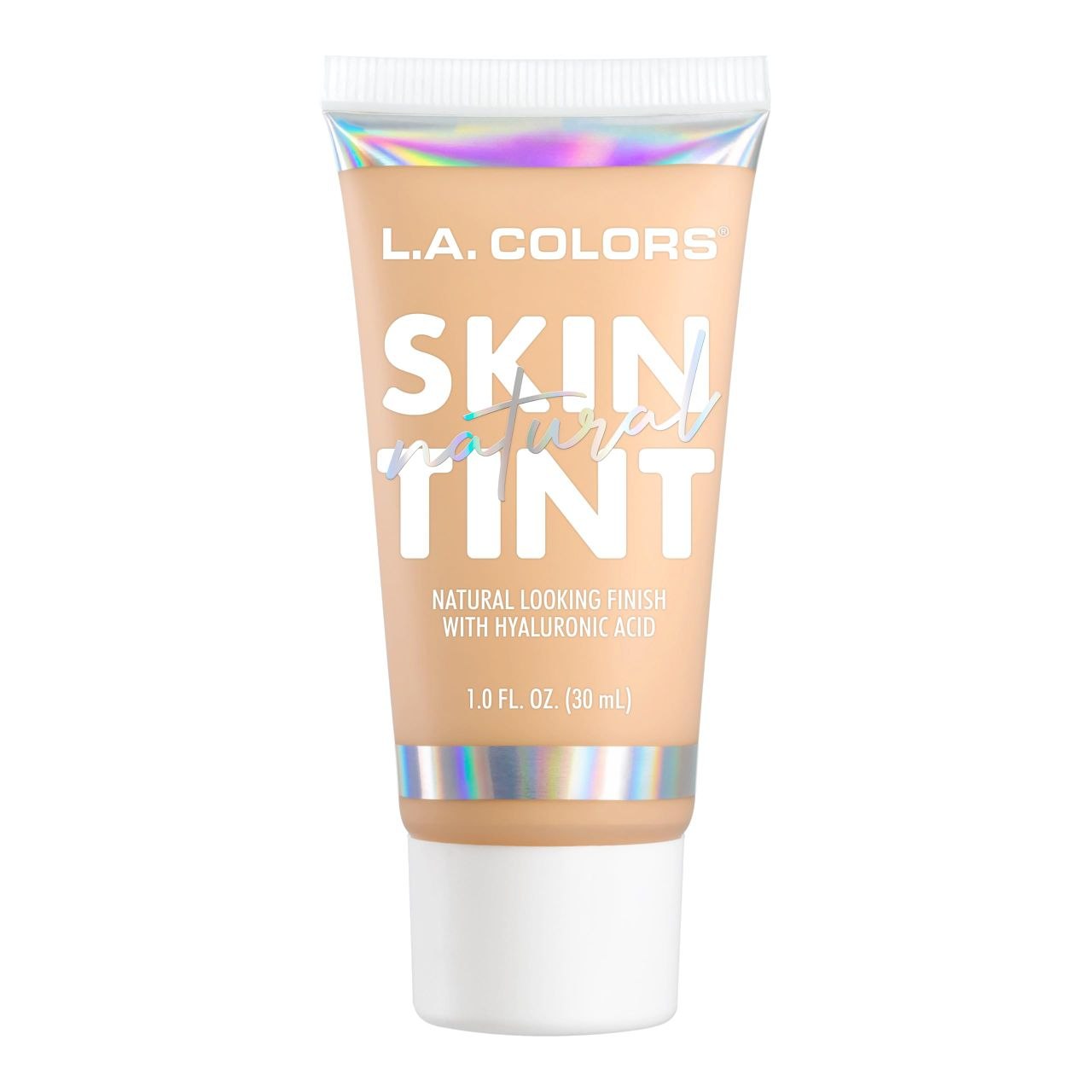 BASE MAQUILLAJE LIQUIDA NATURAL SKIN TINT TONO CLM414 CREAMY NUDE L.A. COLORS 30ML