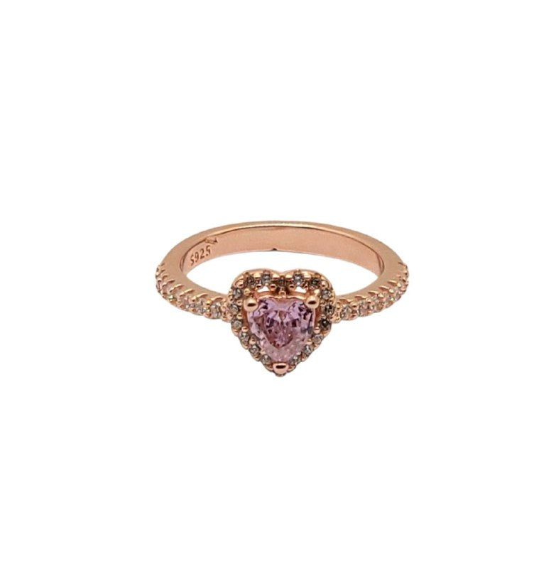 PANI1926A$5 FORMA CORAZON ROSADO