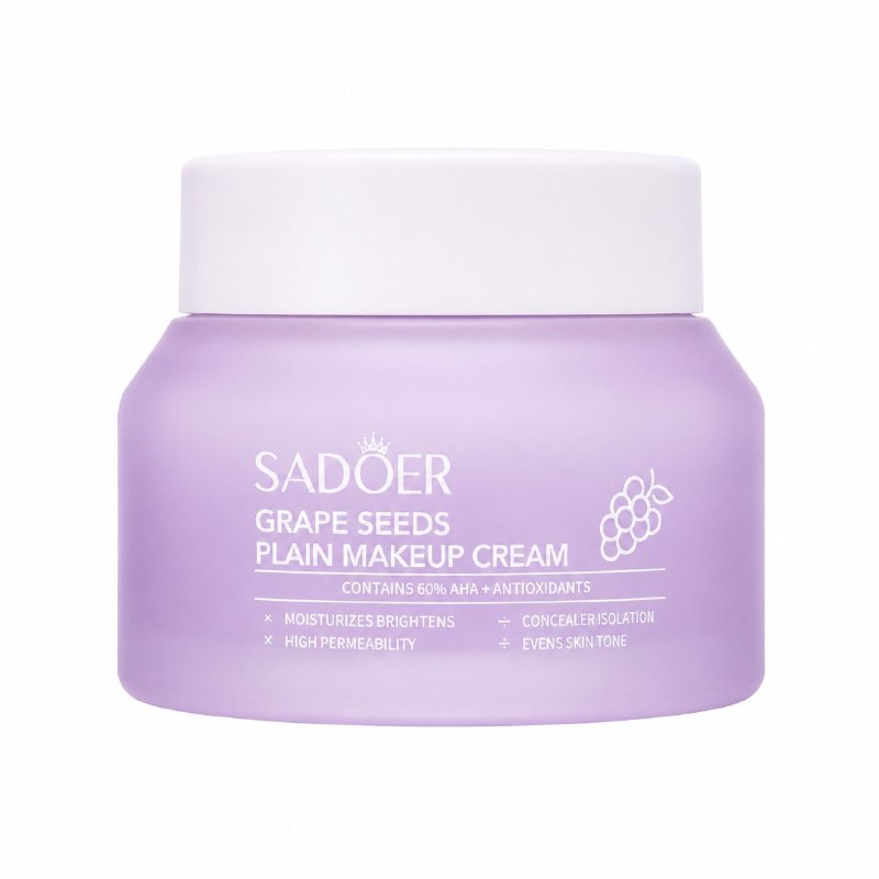 CREMA DE MAQUILLAJE LIGERA DE SEMILLAS DE UVA SADOER 50G