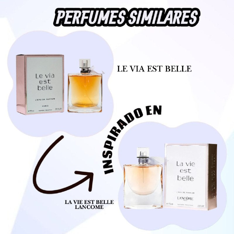LE VIA EST BELLE EDP 75ML (M) (AROMA SIMILAR LANCOME LA VIE EST BELLE EDP)