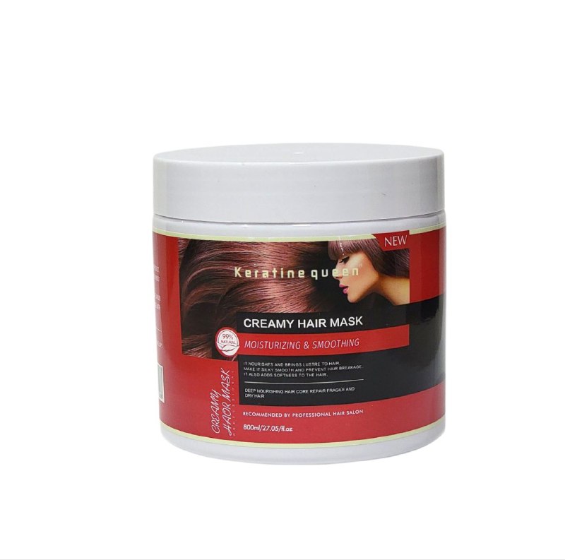 MASCARILLA PARA EL CABELLO DE QUERATINA KERATINE QUEEN 800ML
