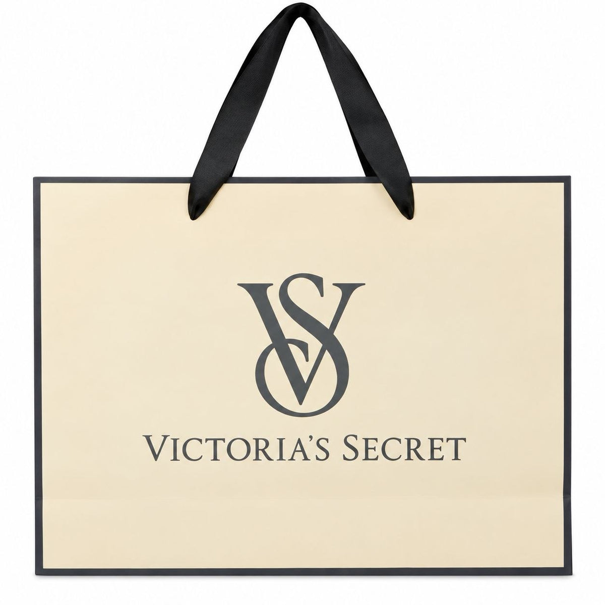 BOLSA DE REGALO EXTRA GRANDE DE PAPEL VICTORIA'S SECRET 41X51CM