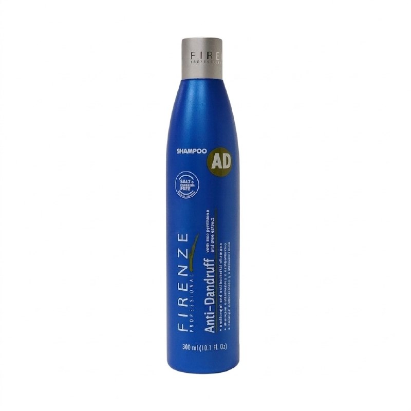 SHAMPOO TERAPEUTICO PURIFICANTE ANTI CASPA DE PIRITIONATO ZINC Y ALOE VERA FIRENZE 300ML