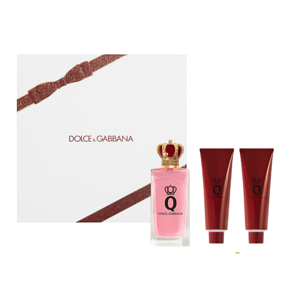 SET DOLCE & GABBANA Q EDP 100ML GEL DE DUCHA 50ML CREMA CORPORAL 50ML (M)