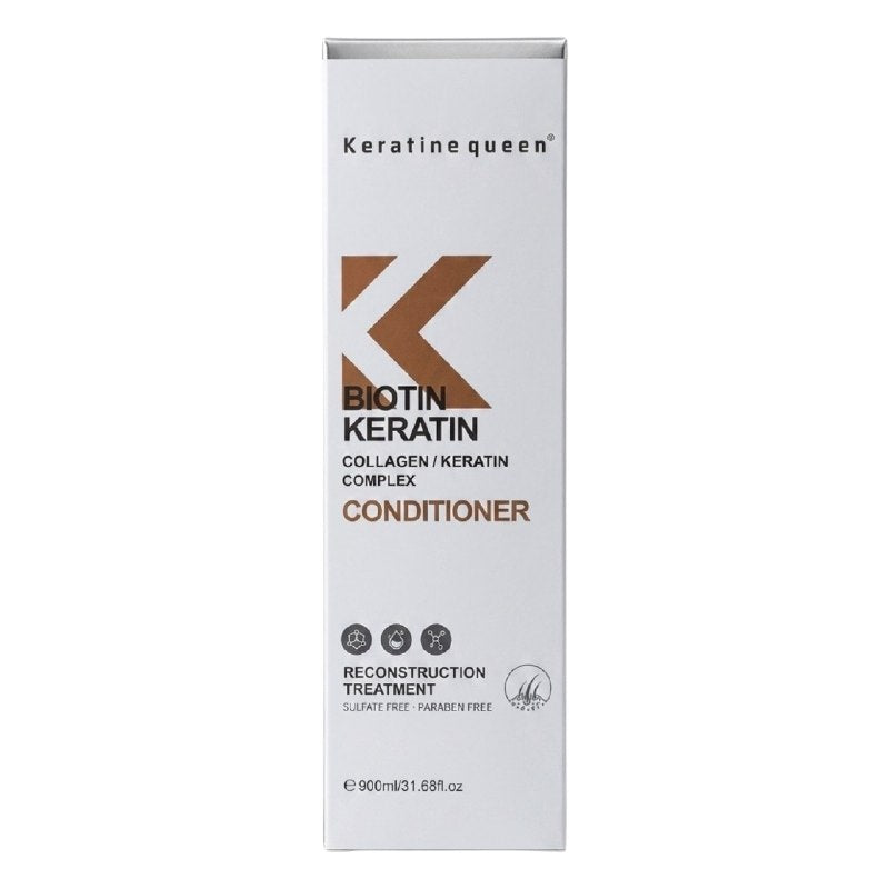 ACONDICIONADOR DE BIOTINA Y KERATINA FORTALECEDOR AVANZADO KERATINE QUEEN 283.5G