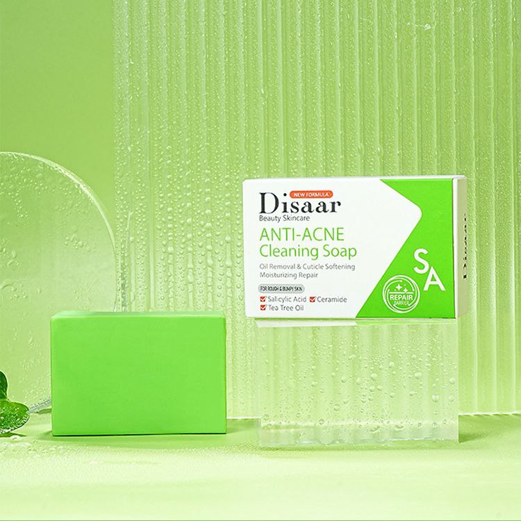 JABON DE LIMPIEZA FACIAL ANTI ACNE ESENCIA VEGETAL ESPUMOSO DISAAR 100G