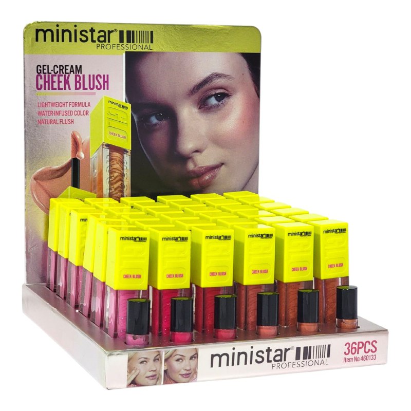 RUBOR EN CREMA FORMULA LIGERA DE ACABADO NATURAL Y REFRESCANTE MINISTAR 8ML (DUPE DE MAYBELINE)