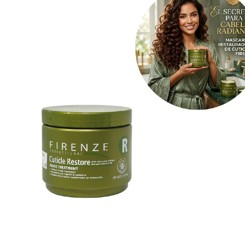 MASCARILLA CAPILAR RESTAURADORA INTENSIVA DE LAS CUTICULAS FIRENZE 400ML