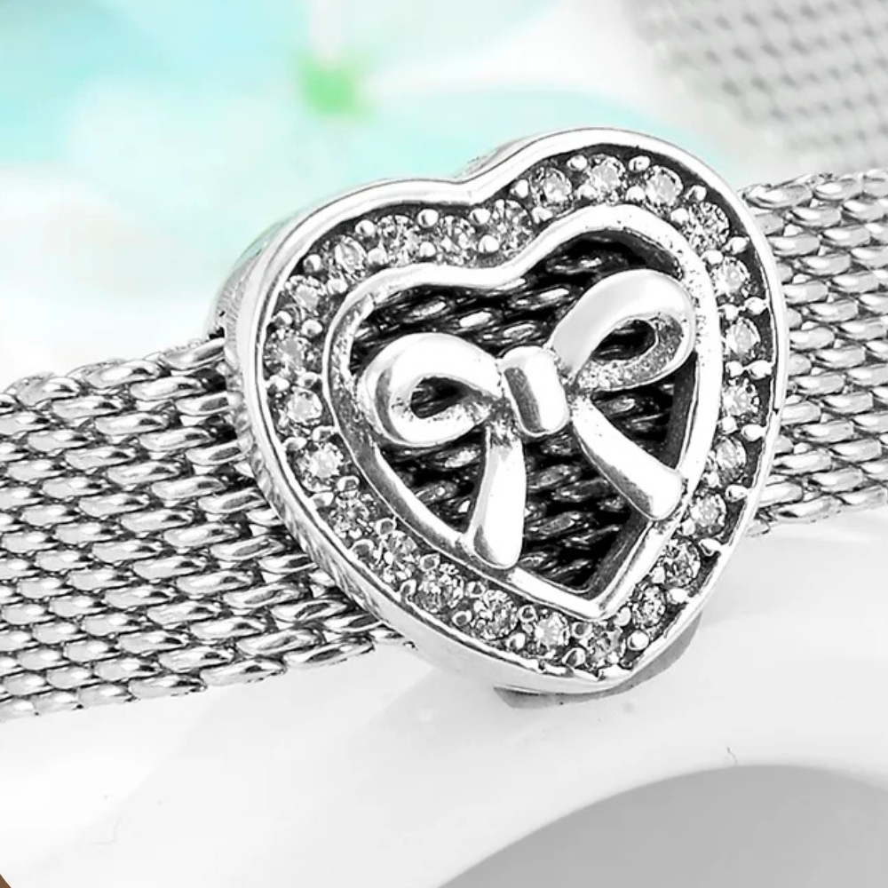 PCHARM744 CORAZON CON CHONGO PARA PANDORA REFLEXION