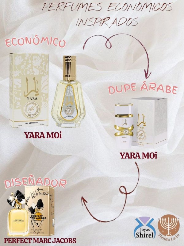 PERFUME ECONOMICO ARABE YARA MOI 50ML