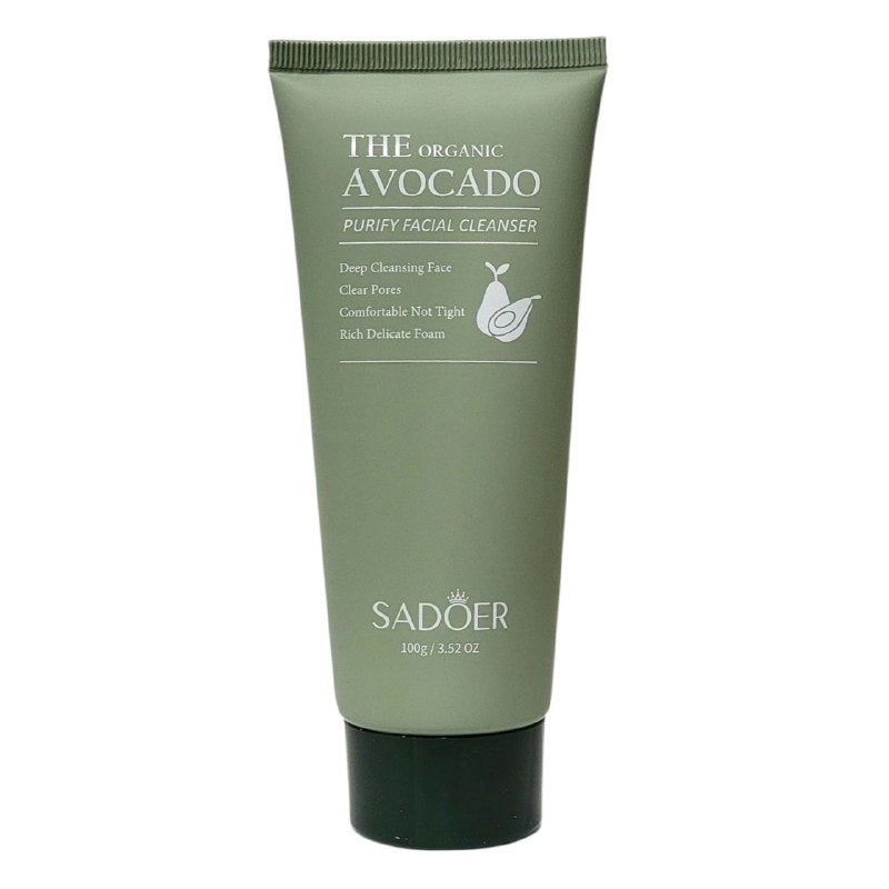 JABON LIPIADOR FACIAL NUTRITIVO CON EXTRACTO DE AGUACATE ORGANICO SADOR 100G