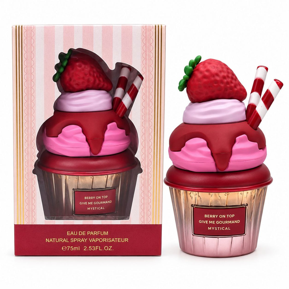 PERFUME ECONOMICO GIVE ME GOURMAND BERRY ON TOP EDP 75ML (M)
