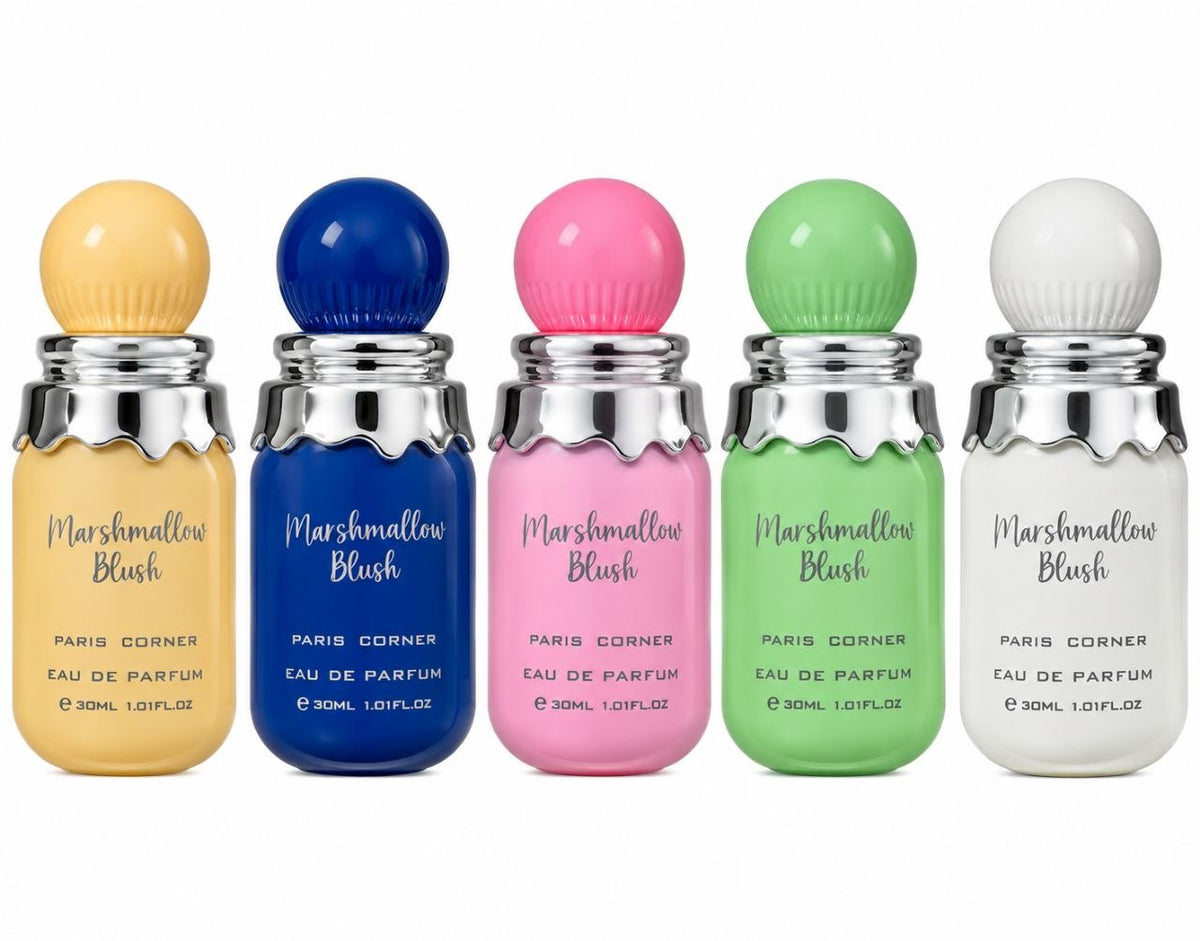 SET MARSHMALLOW BLUSH PARIS CORNER EDP 30ML X5PCS (M)