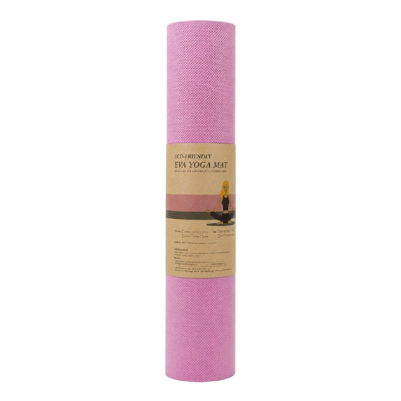 ALFOMBRA TAPETE PARA EJERCICIO, YOGA O PILATES LIGERO Y FLEXIBLE 61X173CM