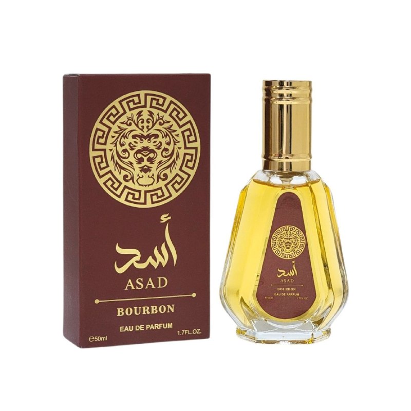 PERFUME ECONOMICO ARABE ASAD BOURBON 50ML