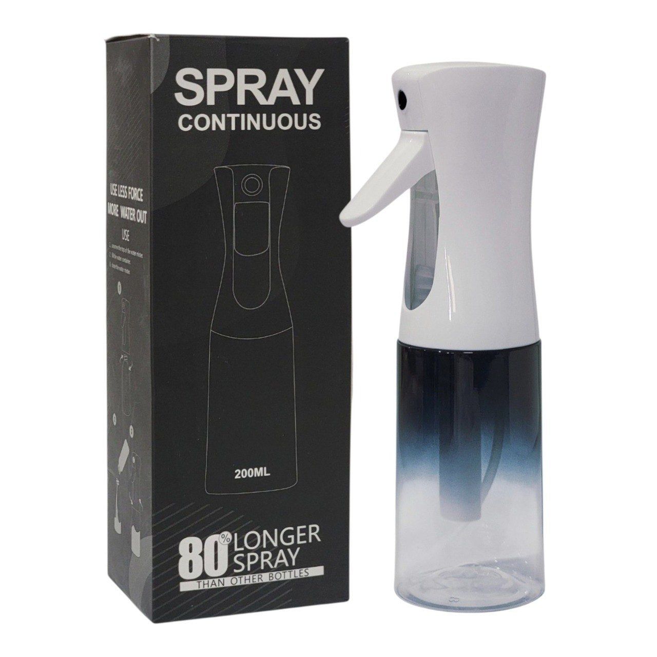 RECIPIENTE BOTELLA PULVERIZADORA DE BRUMA ULTRA FINA 20CM