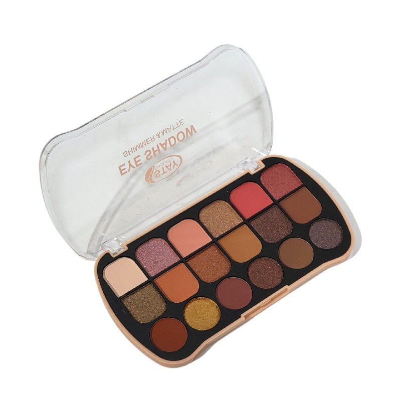 PALETA DE SOMBRAS DE OJOS 18 TONOS STAY BEAUTIFUL