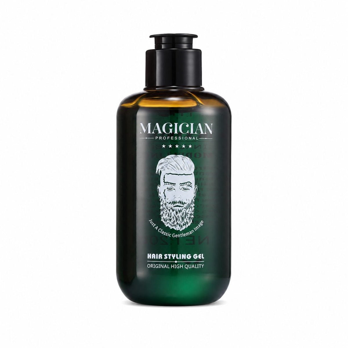 GEL FIJADOR MULTI-ESTILO Y ALTA DEFINICIÓN GEL PARA PEINAR MAGICIAN PROFESSIONAL 200 ML