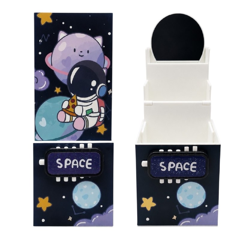 PORTALÁPICES ORGANIZADOR INFANTIL CON CERRADURA DE SEGURIDAD POR CONTRASEÑA 22 x 31 CM