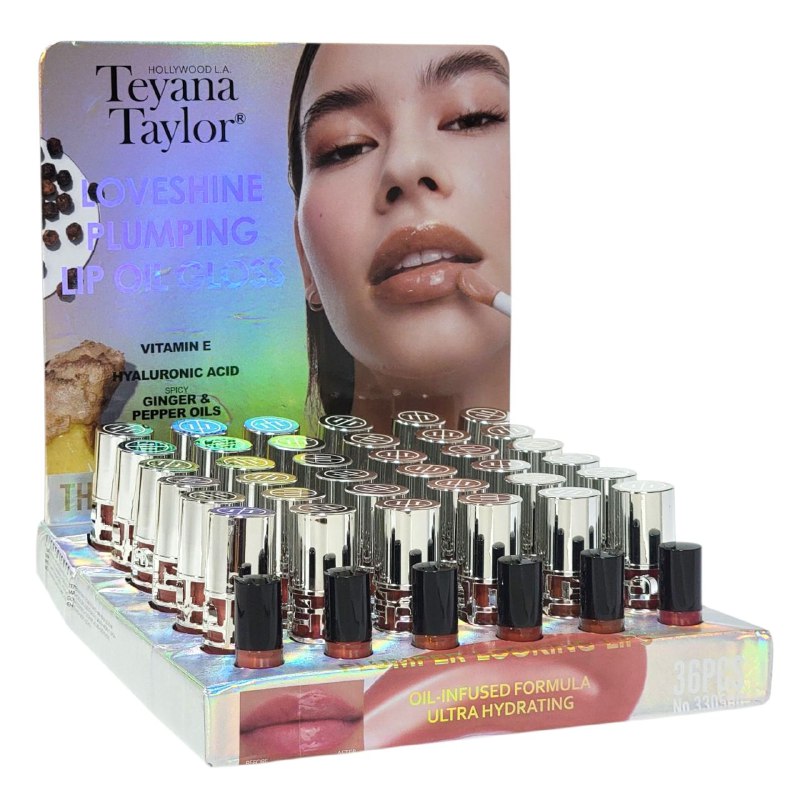 BRILLO LABIAL APORTA VOLUMEN CON VITAMINA E Y ACIDO HIALURONICO TEYANA TAYLOR 8ML (DUPE DE YVES SAINT LAURENT)
