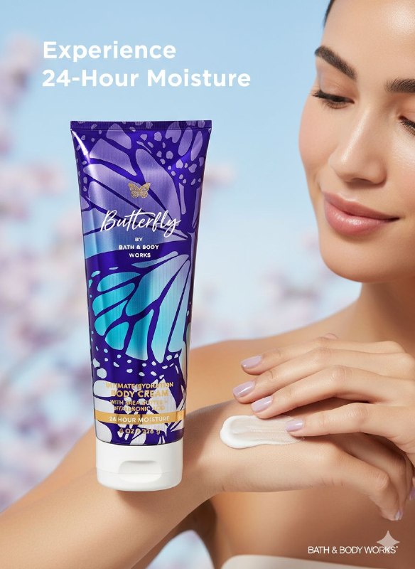 BATH & BODY WORKS CREMA BUTTERFLY 226ML (M)