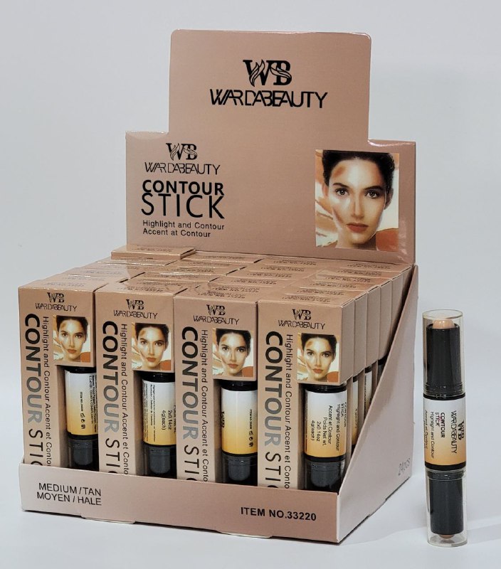 CONTORNO EN BARRA RESALTA Y CONTORNEA WARDABEAUTY 8G (DUPE DE NYX)