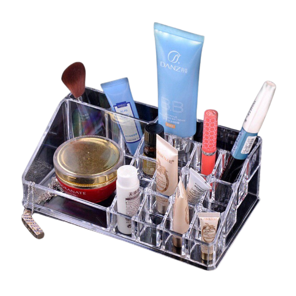 ORGANIZADOR PLASTICO PARA MAQUILLAJE