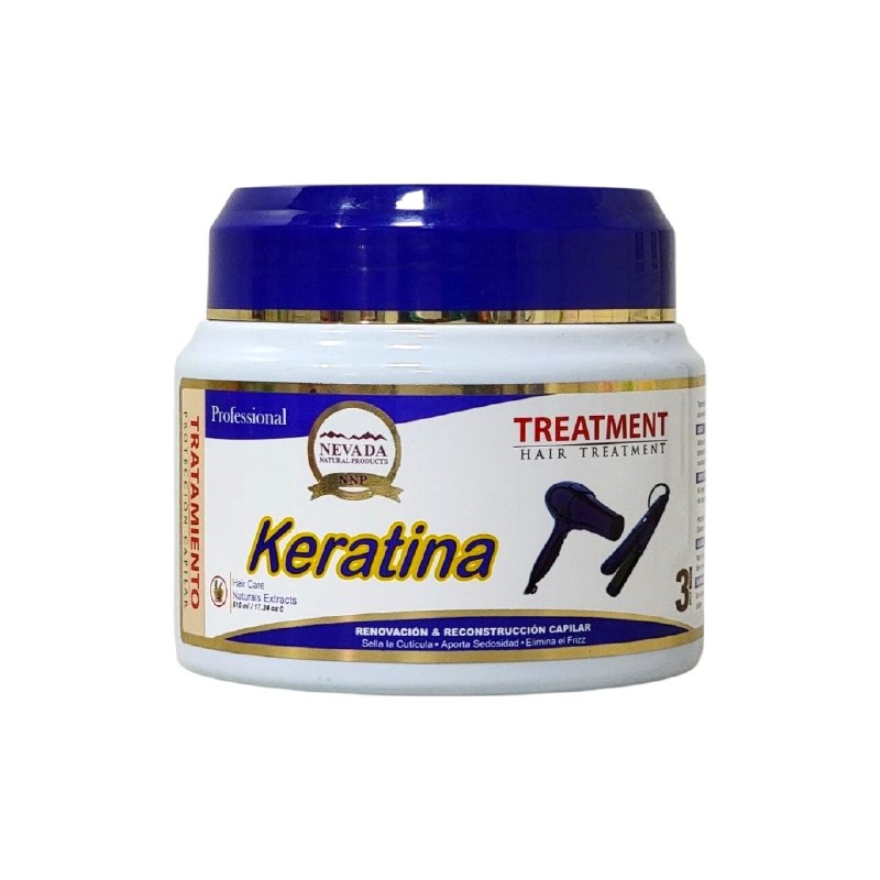 TRATAMIENTO DE QUERATINA HIDRATANTE Y REESTRUCTURANTE NEVADA 510ML