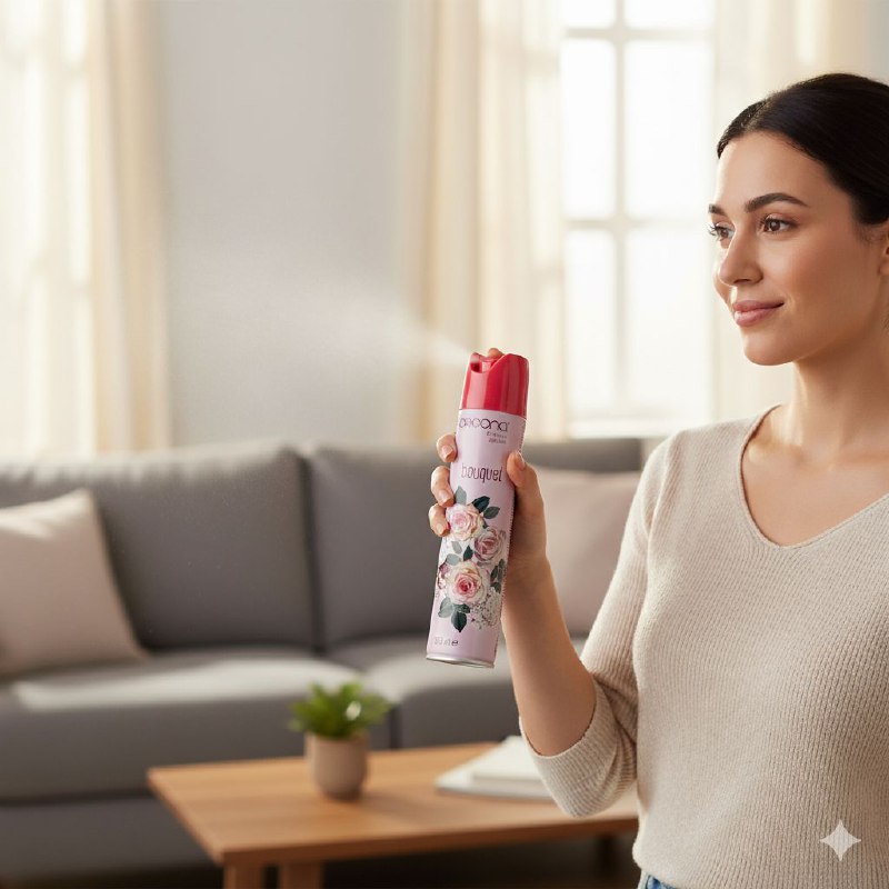 AMBIENTADOR AROMATIZANTE EN SPRAY DE ROSAS SORA 300ML