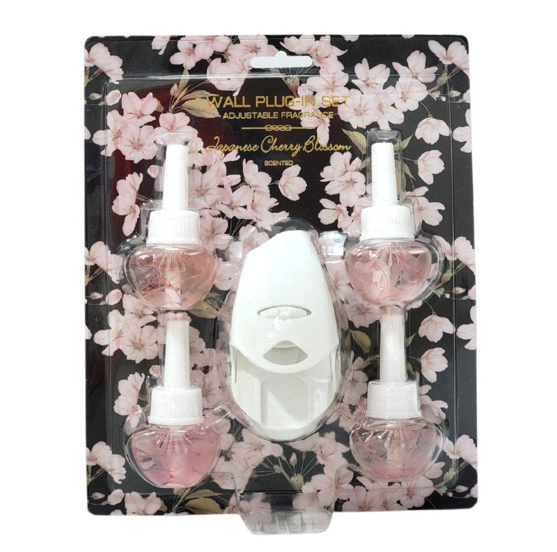 AROMATIZANTE DE PARED ENCHUFABLE AROMA A FLOR DE CEREZO 20MLX4
