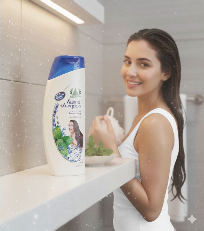 SHAMPOO NUTRITIVO Y HUMECTANTE CON MENTA TREE CITY 400ML
