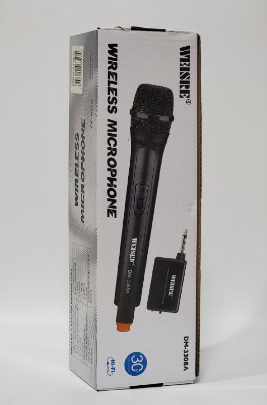 MICROFONO INALAMBRICO WEISRE PARA KARAOKE