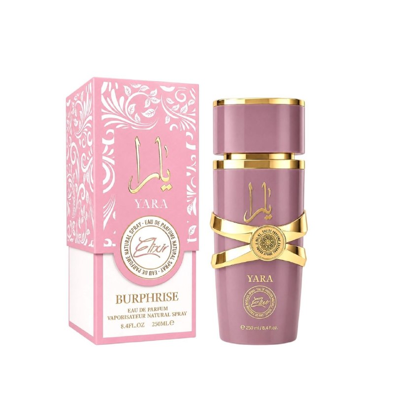 YARA ELIXIR BURPHRISE 250 EDP 250ML (M) (AROMA SIMILAR LATTAFA YARA ELIXIR)