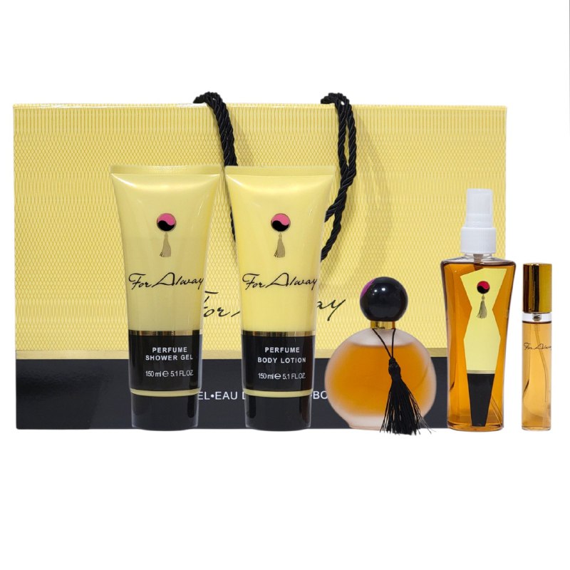 SET FOR ALWAY EDT 80ML, EDT 15ML, BODY MIST 100ML, BODY LOTION 150ML, SHOWER GEL 150ML (M)