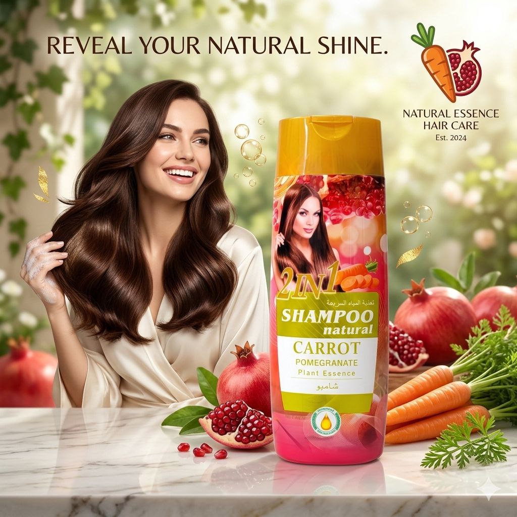 SHAMPOO DE ZANAHORIA Y GRANADA TREE CITY 400ML