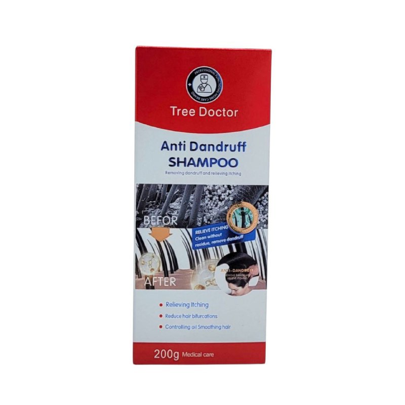 SHAMPOO ANTI CASPA Y PICOR TREE DOCTOR 200G