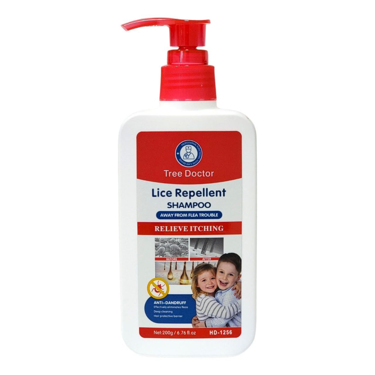 SHAMPOO REPELENTE Y ELIMINADOR DE PIOJOS TREE DOCTOR 200G