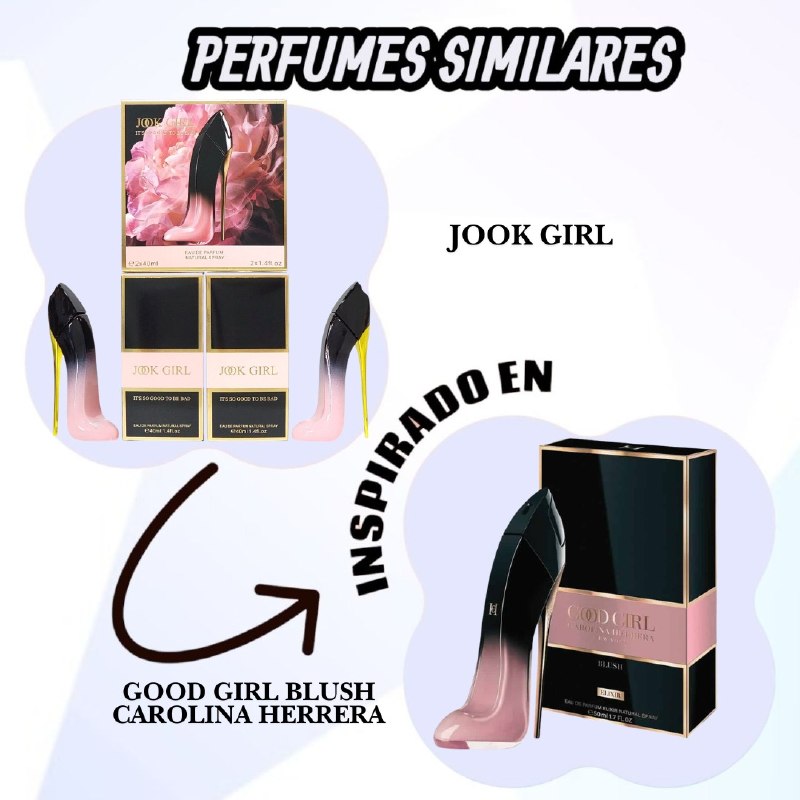 SET JOOK GIRL ITS SO GOOD TO BE BAD EDP 40MLX2 (M) (AROMA SIMILAR A CAROLINA HERRERA GOOD GIRL BLUSH)