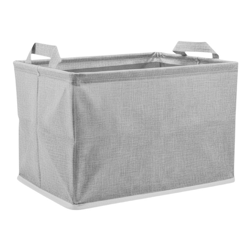 ORGANIZADOR CAJA DE ALMACENAMIENTO PLEGABLE, CESTA PARA LIBROS, JUGUETES, ROPA Y MAS CLOSET ESSENTIALS 31X24X20CM