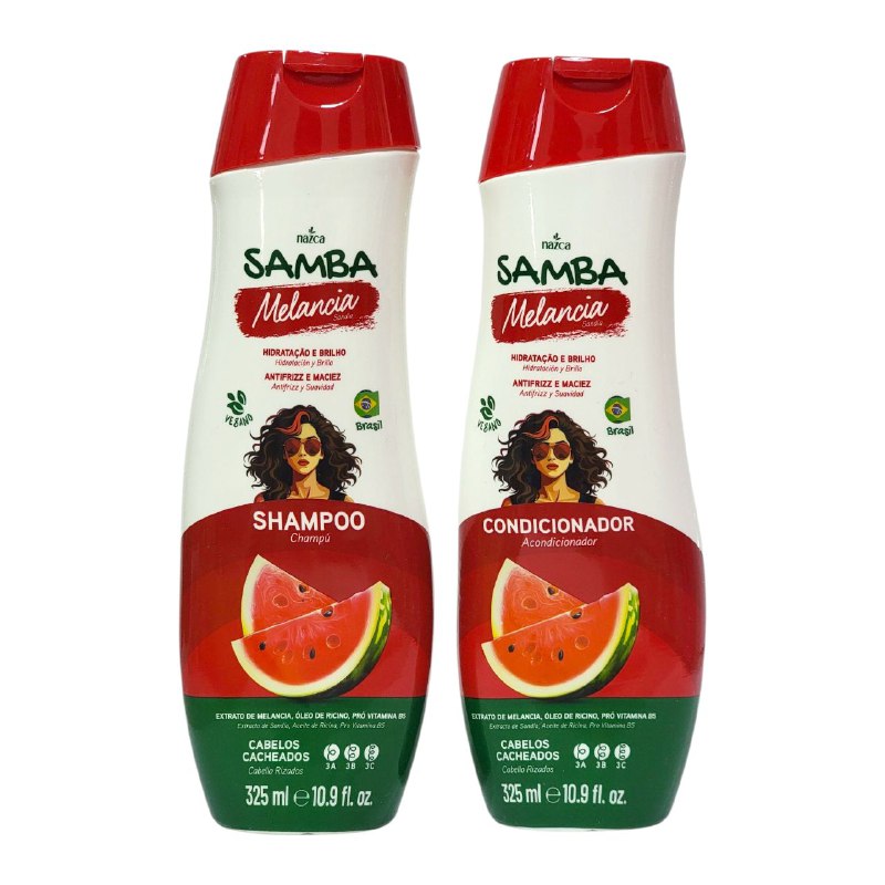 SHAMPOO Y ACONDICIOONADOR EN SET PARA CABELLO RIZADO HIDRATANTE ANTIFRIZZ NAZCA 325MLX2