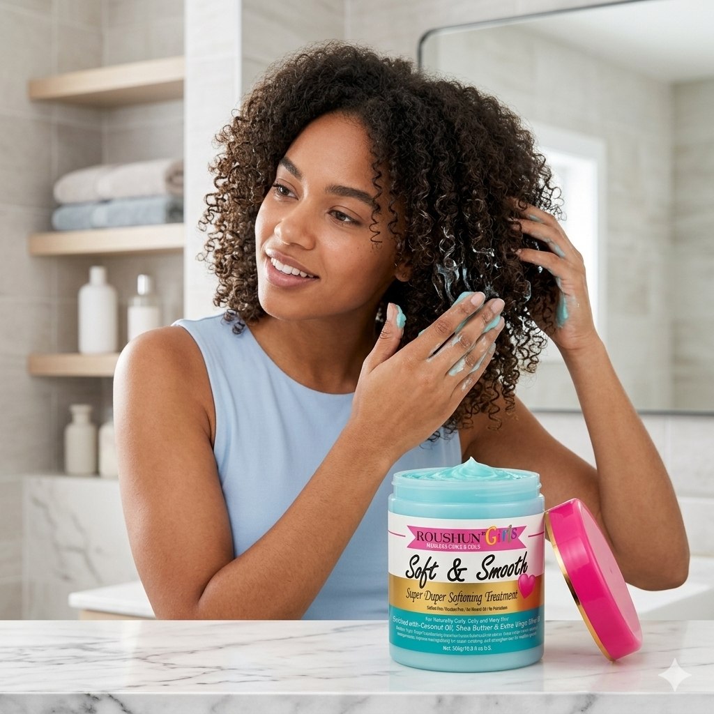 TRATAMIENTO CAPILAR APORTAR SUAVIDAD Y DISCIPLINA AL CABELLO SUAVIZAR LA SUPERFICIE CAPILAR Y A MEJORAR SU APARIENCIA ROUSHUN GIRLS 500GM