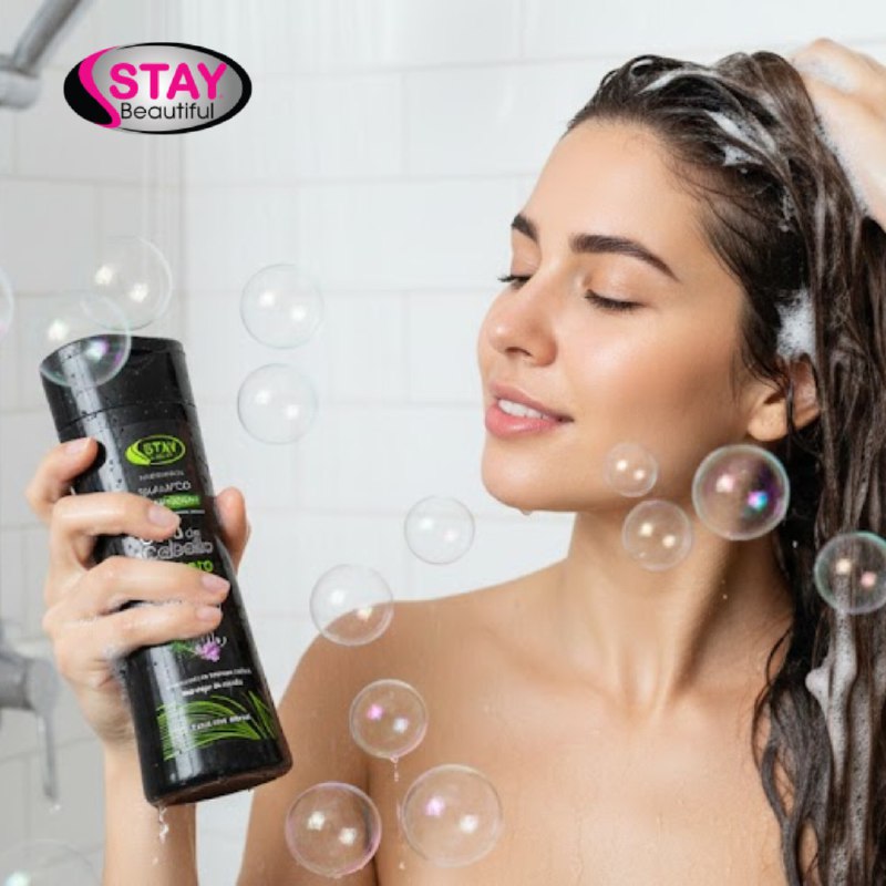 SHAMPOO CONCENTRADO DE COLA DE CABALLO Y ROMERO ANTICAIDA Y CRECIMIENTO STAY BEAUTIFUL 400ML