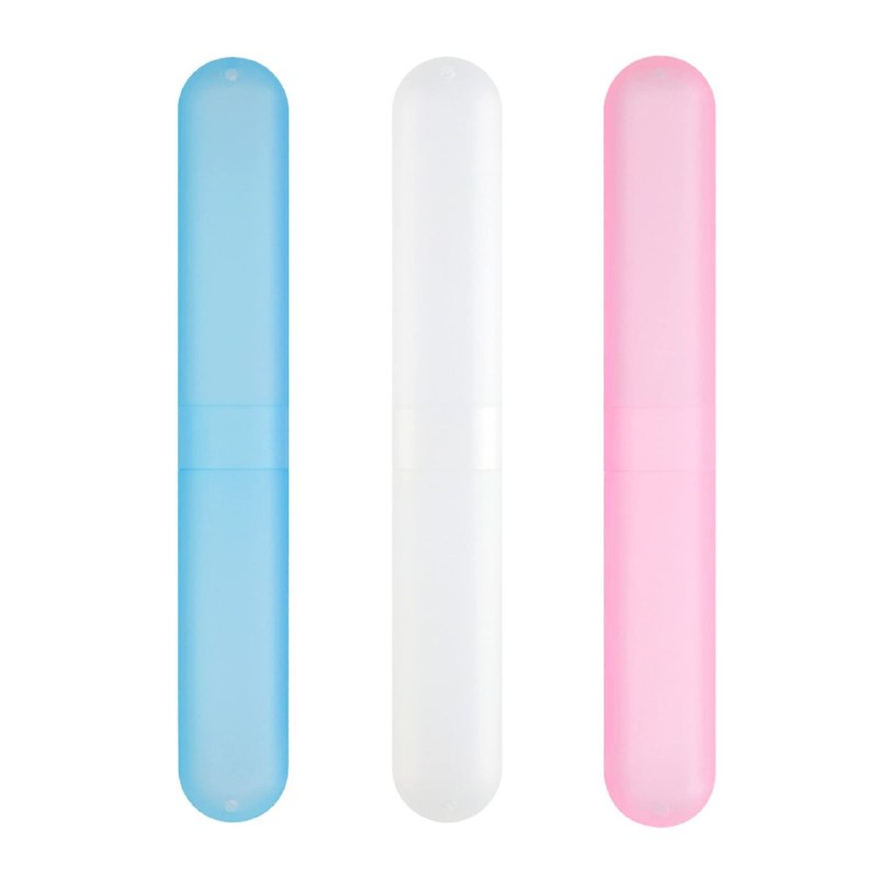 SET ESTUCHE PORTATIL PARA CEPILLO DE DIENTES DENTAL PLUS