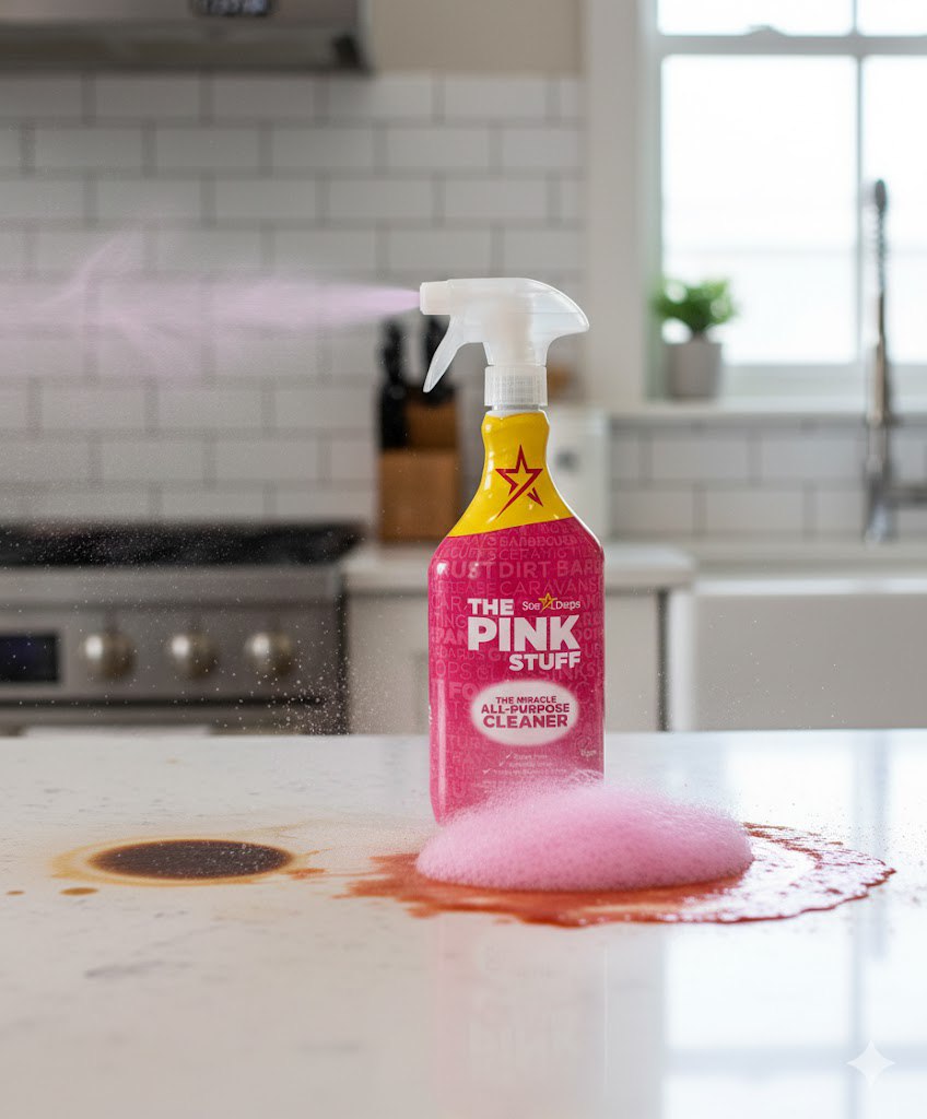 LIMPIADOR EN SPRAY MILAGROSO MULTIUSO THE PINK STUFF STAR DROPS 850ML