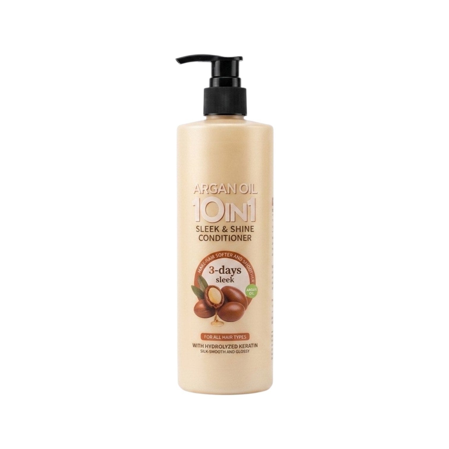 ACONDICIONADOR 10 EN 1 EFECTO SEDOSO Y BRILLO PROFUNDO CON ACEITE DE ARGAN ARGAN OIL 500ML