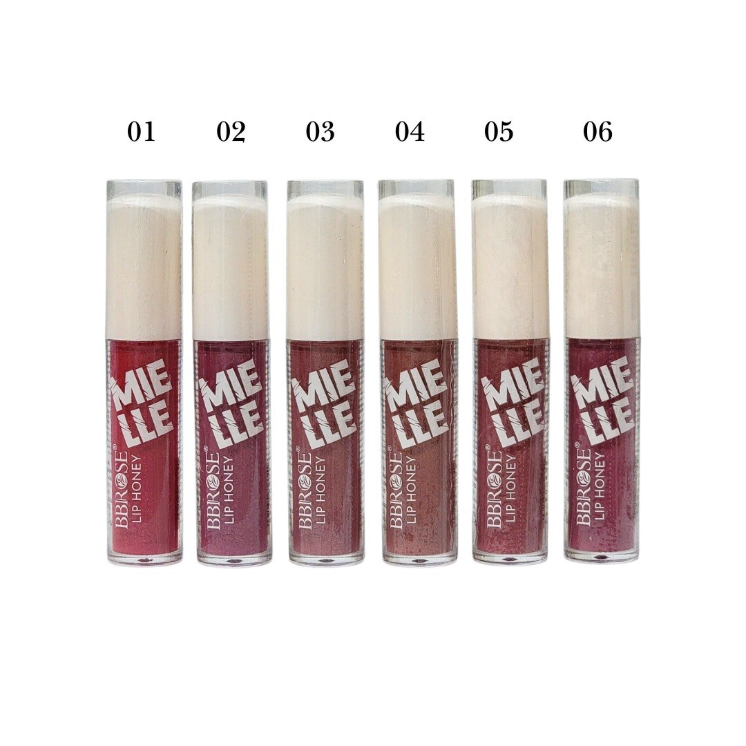 BRILLO LABIAL HIDRATANTE CON EXTRACTO DE MIEL 6 TONOS BBROSE 5G