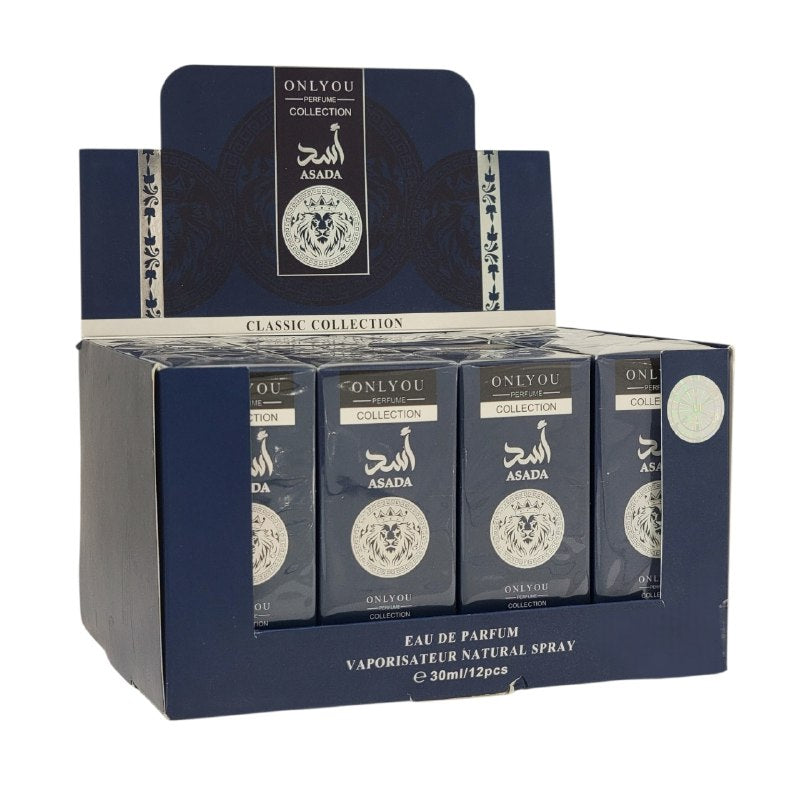 ASADA ONLYOU PERFUME COLLECTION EDP 30ML (H) (AROMA SIMILAR LATTAFA ASAD ZANZIBAR)
